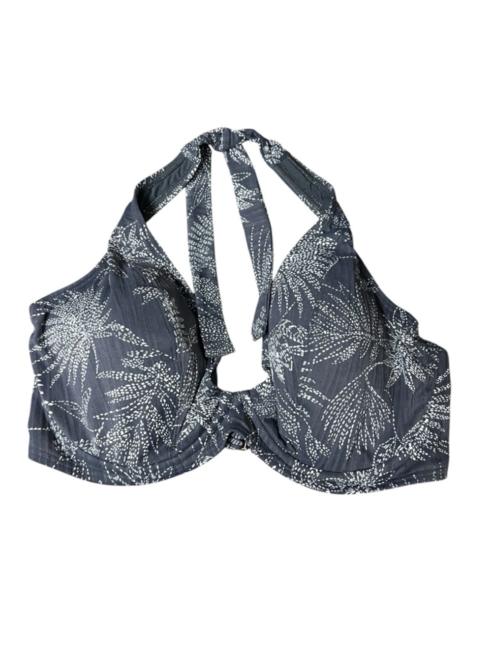 New Sunsets Printed Muse Halter Swim Bikini Top